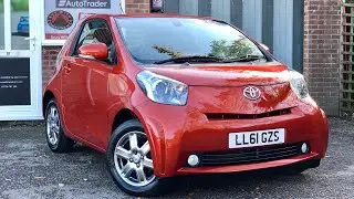 Used Toyota iQ 2 Review 1.0 VVT-i For Sale via Small Cars Direct, Hampshire in Metallic Burnt Orange