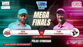 Mega Final | Ezzi Strikers Vs Yuri Yoddhas | Aqua Premier League Season - 8 | Police Gymkhna .