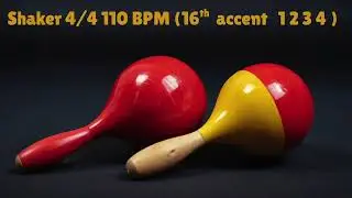 Shaker Loop 4/4  110 BPM (16th accent 1 2 3 4)