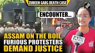 Furious protesters burn vehicles, pelt stones as Assam police take Zubeen case accused to Baksa Jail