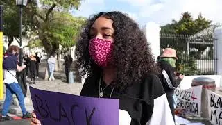 South Africans show solidarity with George Floyd and Black Lives Matter protests