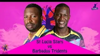CPL LIVE 2018: St Lucia Stars vs Barbados Tridents, 10th Match,  Live Cricket Score,