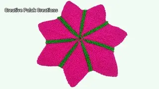 Easy doormat design || New paydan designs || Creative Palak Creations payadan designs || DIY ideas
