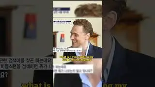 He got scared for a moment! #tomhiddleston #laugh #hiddleston #hiddlestoners