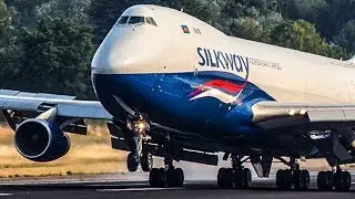 BOEING 777 Crosswind Landing / The longest BOEING 767 / Boeing 787 /  ASKCargo 001#