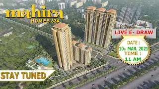 MAHIRA HOMES 63A  DRAW || MAHIRA HOMES 63A 3bhk LIVE E-DRAW || MAHIRA 63A LIVE DRAW