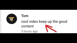 tom/tim/  this Youtube Commment bot scam and dont Sub him