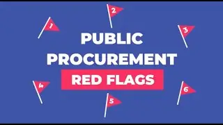 The 6 Red Flags of Public Procurement
