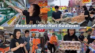 Daily Vlog IRT || Belanja Kebutuhan Dapur di Hari-Hari Swayan 🛒 