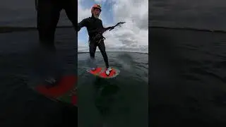 Fusswechsel auf dem Foil &uuml;ben
