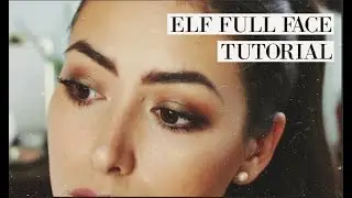 FULL FACE using Elf Cosmetics | Elf One Brand Tutorial