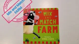 Mix and Match Farm 🐓🐄🐷   Fun, educational pairing book 📚
