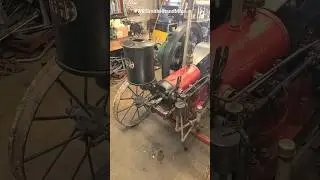Ihc 4hp Screen cooled Hit & Miss engine Sparks to life First run!!
