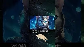 [星の導き猫たち] Vol.048⭐️猫さんの優しい空間♡おはなしファンタジー #space #cat#localcats #housecats #art