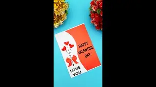 DIY Gift Cards | Happy Valentines Day Card Idea | Valentine's Day Love Letter
