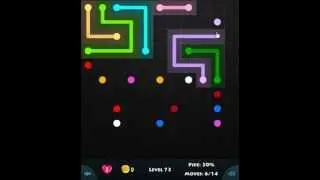 flow game facebook - 11 x 11 mania level 73 Connect the dots
