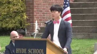Hyde School Graduation Speech 2017 Chang Hyun Lee