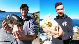 SILVER DRUMMER Fish Burgers - Catch & Cook!