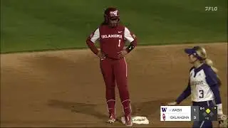 Oklahoma vs Washington | 2023 Softball 2-11-23 | Full Game