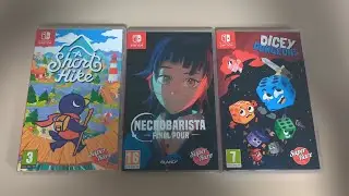 Super Rare Games Triple Pack #74-76 Nintendo Switch Unboxing