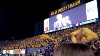 WVU LSU PreGame Team Entrance