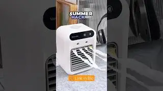 USB Desk Fan, Mini Air Cooler, Portable Personal Cooling Device With Rechargeable 1800mAh Lithium