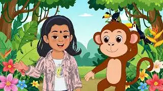 Bujju&rsquo;s Friendly Jungle 🐘🦁 | A Sweet 1-Minute Kids Story 🌈