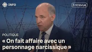 Pierre Fitzgibbon se prononce sur Donald Trump, Northvolt et Hydro-Québec