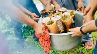 മുളയിൽ നിറച്ച ബിരിയാണി | ഒരുമിച്ചൊരു കിടിലൻ കുക്കിംഗ്😋😋