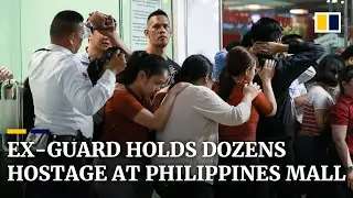 Hostage crisis at shopping centre in Philippine capital Manila ends after gunman surrenders