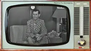 The Johnny Carson Show - Stay At Home Husband - Set in a Retro Tv Screen