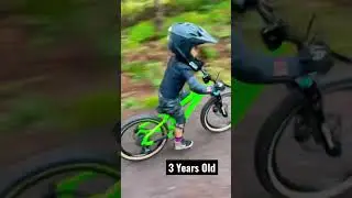 3 Year Old MTB Progression Do Far!