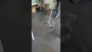 Steam Cleaning A Garage Floor