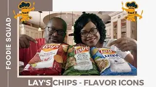 SNACK REVIEW 小吃評論 | Lay's Flavor Icons Potato Chips | MUKBANG 穆邦 | EATING SHOW 飲食表演 2020