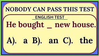 Mixed Grammar Quiz: Nobody Can Pass This Test | Score At Least 9 Correct! 🧠✍️