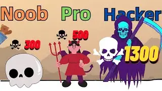 NOOB vs PRO vs HACKER - Destiny Run | @PocketBear470