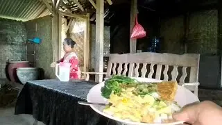 SARAPAN PECEL DAN BLENDRANG REBUNG