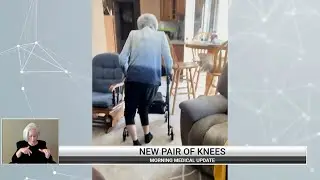 Morning Medical Update - Robotic Knee Surgery Frees 92-year-old woman from Walker