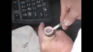 Chinese flute xiao making process  Utaguchi part  Part 2  1