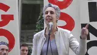 Karen - on risking arrest, then change happens | 'Oily' Wells Fargo Action | 350 Silicon Valley