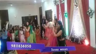 Groom's Sisters Performance | Wedding Dance Choreograper in Gurgaon | Sunny Wasan