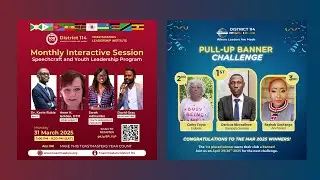 March Interactive Session & Pull-up Banner Challenge
