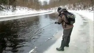SV.Самодельный воблер.Ловля семги.1