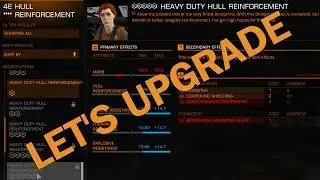 Elite:Dangerous. Let's Upgrade. Heavy Duty Hull Reinforcement Package. Grade 5