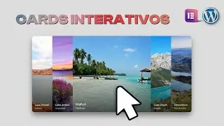 Cards que Ampliam quando passa o Mouse no Wordpress Elementor | Card Interativo Hover Effects