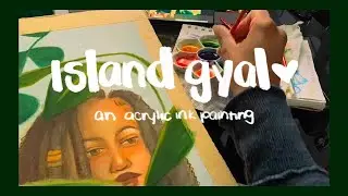 acrylic ink is the cooler older sister of watercolor