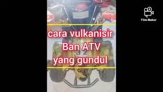 ATV pulkanisir ban gundul
