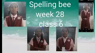 Spelling bee week 28# class6 #English #world power #education 