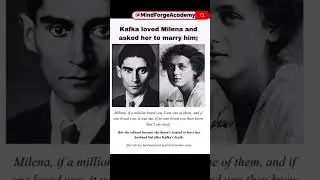 Kafka Loved Her First, She Chose Him After He Died | Kafka & Milena