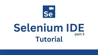 How to record a web test using Selenium IDE and create a test suite